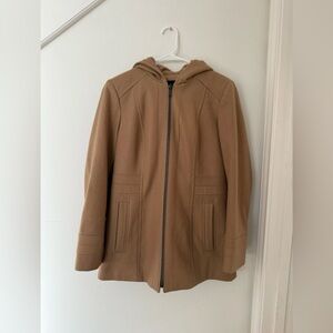 London Fog Women’s Wool Blend Hooded Coat Size Small